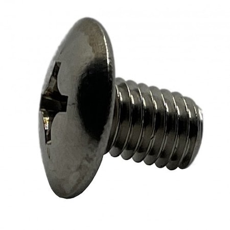 Suburban Bolt And Supply 1/4"-20 x 3/8 in Phillips Truss Machine Screw, Zinc Plated Steel A0320160024TZ